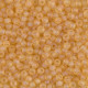Rocalla Miyuki 8/0 - Matte transparent light topaz ab 8-132FR